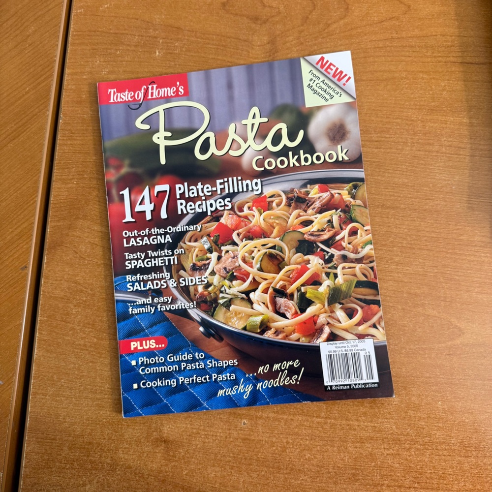 Taste of Home's‎ Vibrant Pasta Cookbook